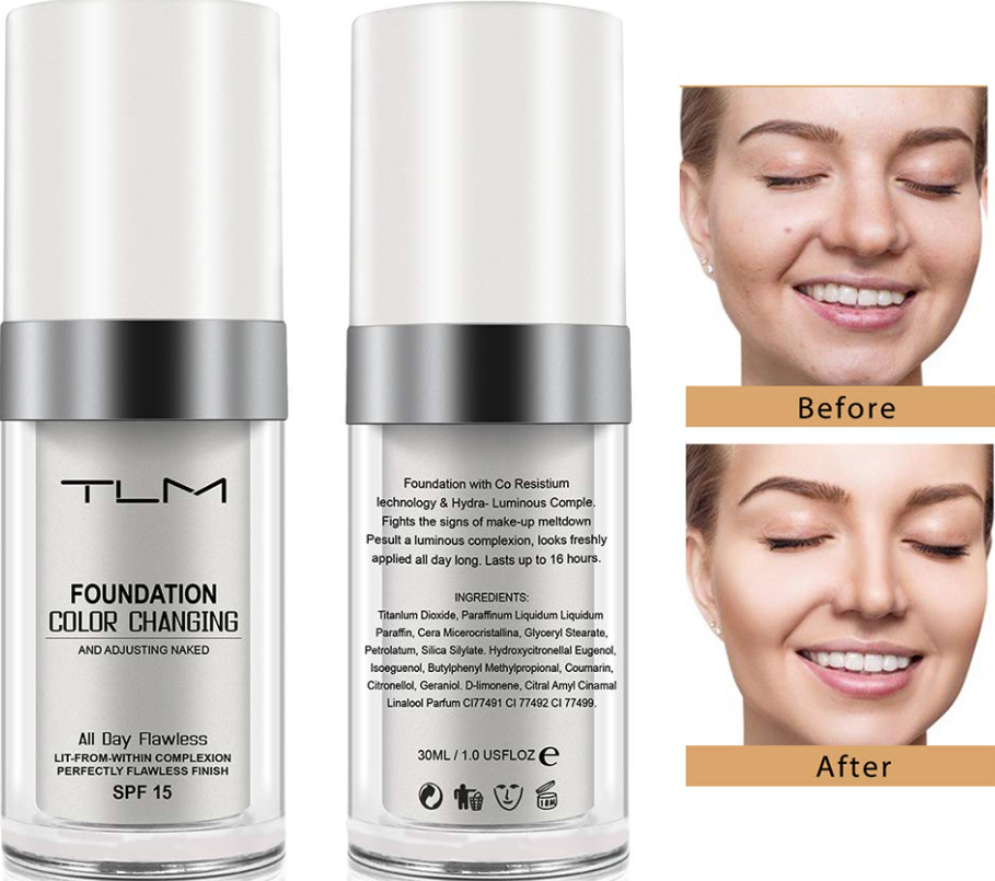 Fond de ten TLM Color Changing SPF15