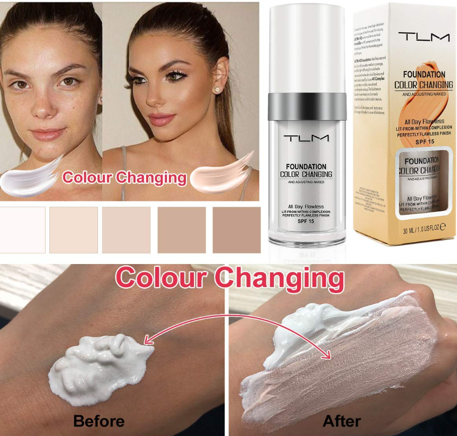Fond de ten TLM Color Changing SPF15