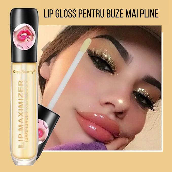 Gloss pentru buze cu vitamina E si Colagen